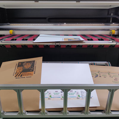 15KW Cmyk طابعة رقمية آلة الطباعة الملونة للطابعة النافثة للحبر مربع المموج
