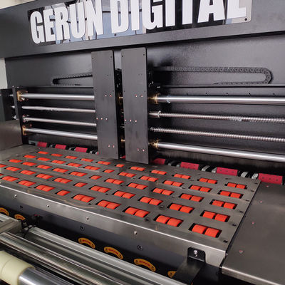 آلة الطباعة الرقمية المموجة Paperbox آلة الطباعة النافثة للحبر الصناعية تنسيق كبير