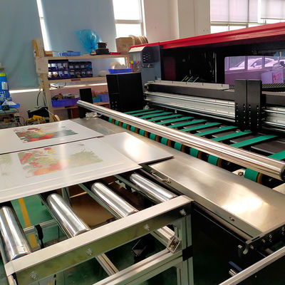 1800x1500mm تغذية آلة الطباعة الرقمية من الورق المقوى طابعة رقمية كبيرة الحجم
